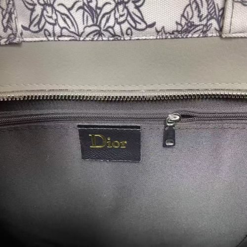 5A Book Tote Bag – Black & White Toile de Jouy Print 41x31cm