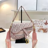 5A Canvas Saddle Oblique Embroidery