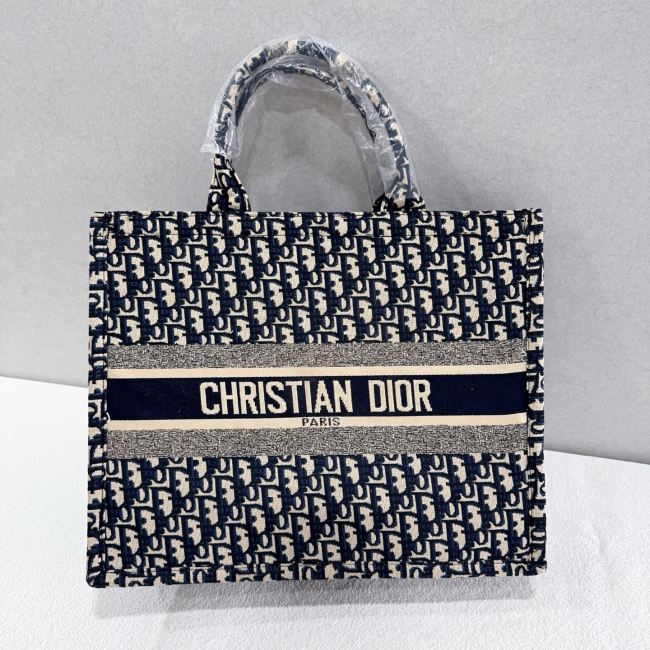 5A Book Tote bag Black Large Toile 44x33cm