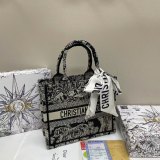 Original Oblique Book Tote Bag Blue (S M L)