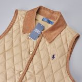 Original Corduroy-Trim Quilted Vest