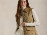 Original Corduroy-Trim Quilted Vest