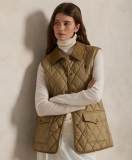 Original Corduroy-Trim Quilted Vest