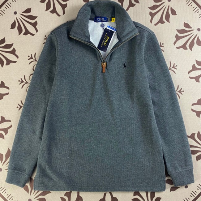 5A 2235 Unisex French Rib Half Zip Pullover