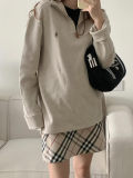 5A 2235 Unisex French Rib Half Zip Pullover