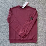 5A Diagonal Raised Fleece Crewneck Lens Sweatshirt