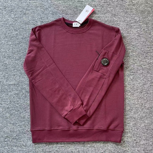 5A Diagonal Raised Fleece Crewneck Lens Sweatshirt