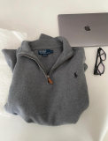 5A 2235 Unisex French Rib Half Zip Pullover