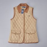 Original Corduroy-Trim Quilted Vest