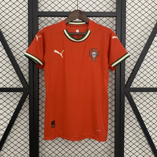 2025 Portugal Home Jersey Soccer Red