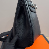 HAC A Gos Shoulder Chest Bag Equestrian Leather Vintage Crossbody Saddle Inspired​​ ﻿