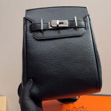HAC A Gos Shoulder Chest Bag Equestrian Leather Vintage Crossbody Saddle Inspired​​ ﻿