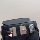 HAC A Gos Shoulder Chest Bag Equestrian Leather Vintage Crossbody Saddle Inspired​​ ﻿