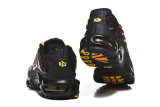 5A Air Max Plus Black Yellow Red – Tuned Air Cushion Retro Sneakers