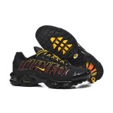 5A Air Max Plus Black Yellow Red – Tuned Air Cushion Retro Sneakers