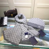 5A Unisex Knitted Hat Scarf Set 547825