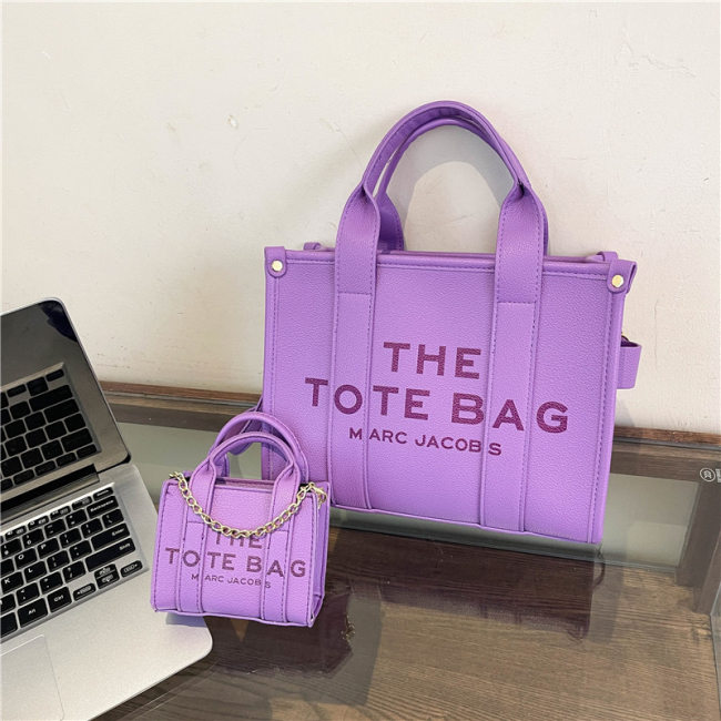 5A The Leather Medium With Mini Tote Bag Set