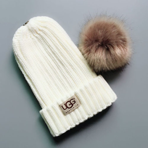 5A Detachable Pom-Pom Knitted Hat