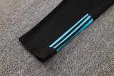 adult Argentina national football team 2024-2025 Mens Soccer Jersey Quick Dry Casual long Sleeve trousers suit black