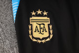 adult Argentina national football team 2024-2025 Mens Soccer Jersey Quick Dry Casual long Sleeve trousers suit black