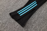 adult Argentina national football team 2024-2025 Mens Soccer Jersey Quick Dry Casual long Sleeve trousers suit black
