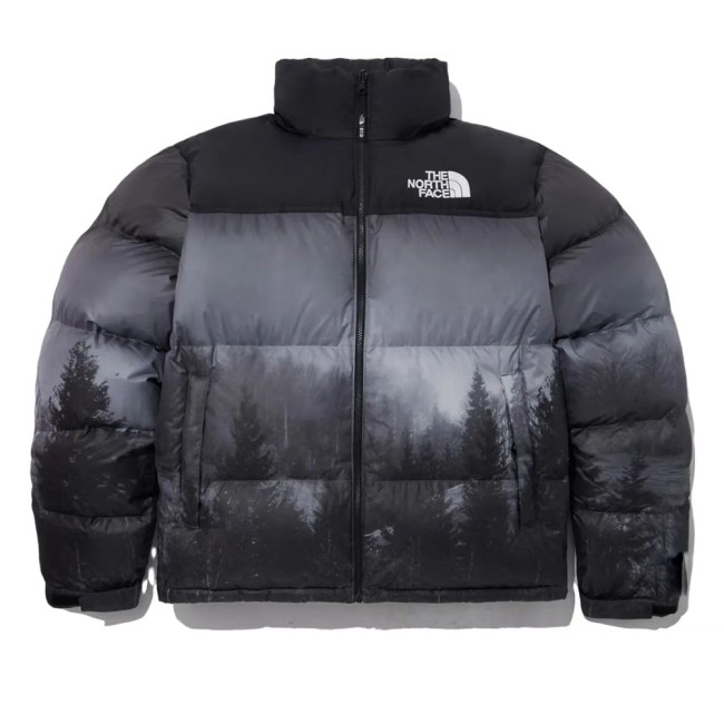 5A Retro 1996 Printed Cotton Down Jacket