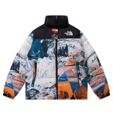 5A Retro 1996 Printed Cotton Down Jacket