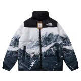 5A Retro 1996 Printed Cotton Down Jacket