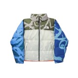 5A Retro 1996 Printed Cotton Down Jacket