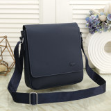 5A Men's Flip up messenger bag Blue 0024