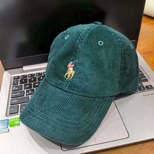5A Embroidered Corduroy Ball Cap