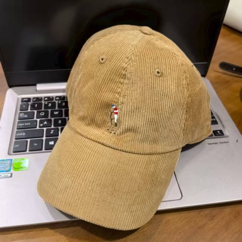5A Embroidered Corduroy Ball Cap