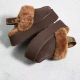 Funkette Slipper Chestnut (Women's)