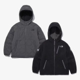 5A Embroidered Fleece Jacket Reversible Dual Side Wear