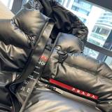 5A Cotton Down Re-Nylon Hooded Jacket