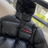 5A Cotton Down Re-Nylon Hooded Jacket