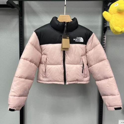 5A Women's Embroidered Puffer Jacket Short Coat