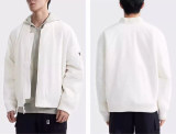5A Stand Collar Baseball Jacket Embroidered Zip Up Coat