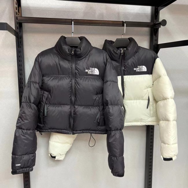 5A Women's Embroidered Puffer Jacket Short Coat