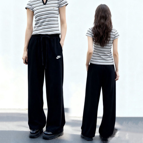 Club Fleece Joggers Loose Fit Straight Leg Winter Thermal Lined Sweatpants