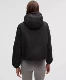 5A Women's Scuba Cotton Full Zip Hoodie Hooded Padded Jacket
