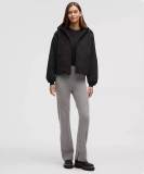 5A Women's Scuba Cotton Full Zip Hoodie Hooded Padded Jacket