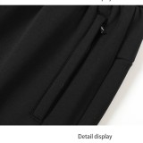 5A Men's Fleece Lined Joggers Cotton Spandex Blend Warm Casual Pants