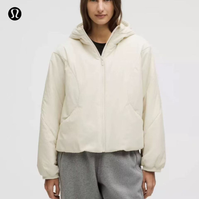 5A Women's Scuba Cotton Full Zip Hoodie Hooded Padded Jacket
