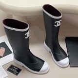 5A Women's 26C High Shaft Waterproof Rubber Boots ﻿