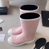 5A Women's 26C High Shaft Waterproof Rubber Boots ﻿