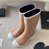 5A Women's 26C High Shaft Waterproof Rubber Boots ﻿