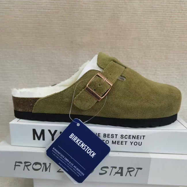 5A Boston Shearling Mule shoes Slipper