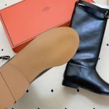 5A Jumping Leather Riding Boots Women's Equestrian Knee High Boots