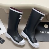 5A Women's 26C High Shaft Waterproof Rubber Boots ﻿